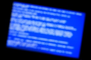 blue screen of death